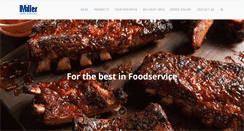 Desktop Screenshot of millerfoodservice.co.uk