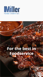 Mobile Screenshot of millerfoodservice.co.uk